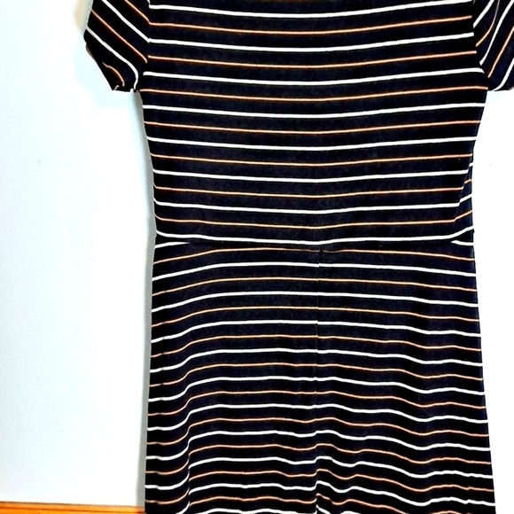 Seriously Soft Striped Scoop-Neck Skater Dress - Picture 4 of 4